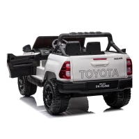 Mașină electrică Toyota Hilux (HL860/2 alba) 10