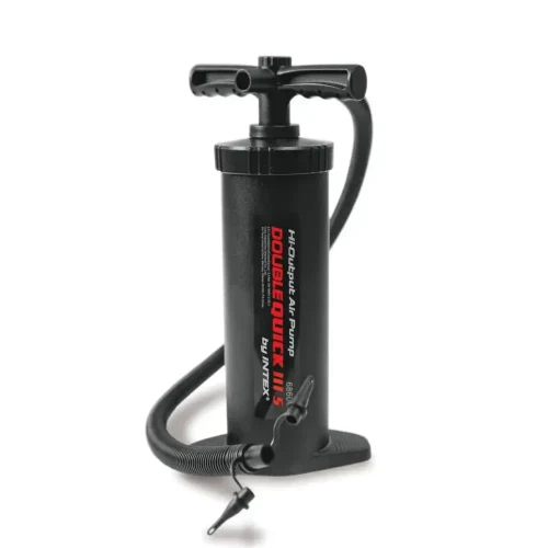 Ручной шланговый насос с 3 насадками Intex Double Quick III S, 37 см (68605)