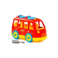 Constructor autobuz – 26 piese, Polesie (71248) 4