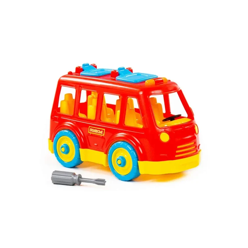 Constructor autobuz – 26 piese, Polesie (71248) 4