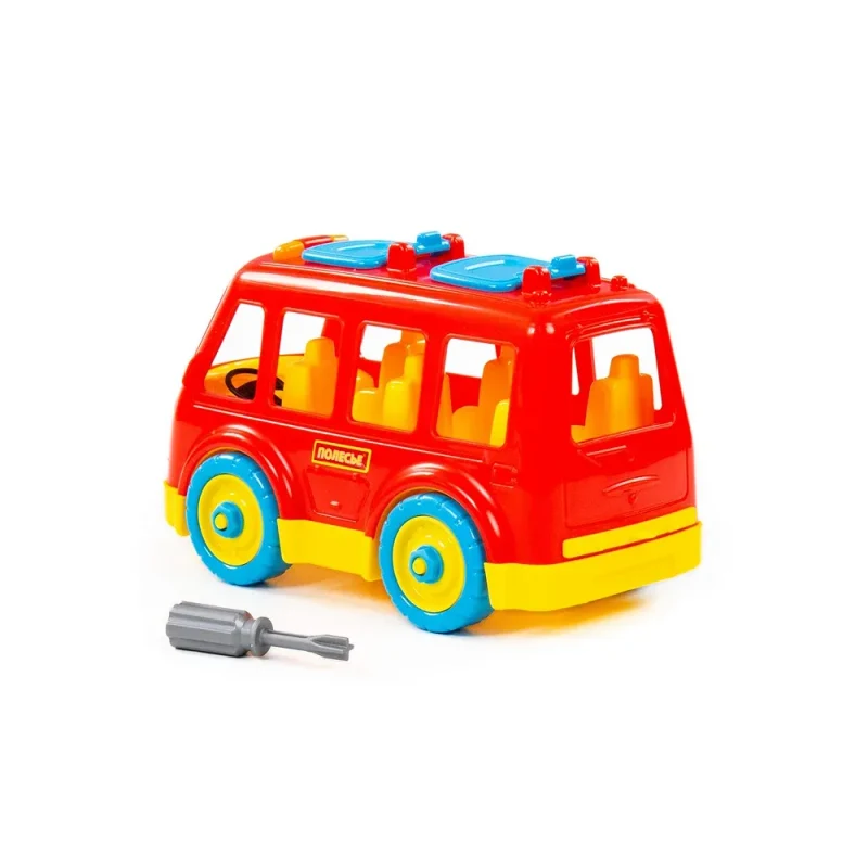 Constructor autobuz – 26 piese, Polesie (71248) 2