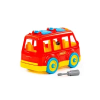 Constructor autobuz – 26 piese, Polesie (71248) 3