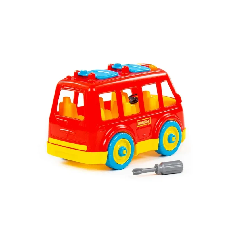 Constructor autobuz – 26 piese, Polesie (71248) 3