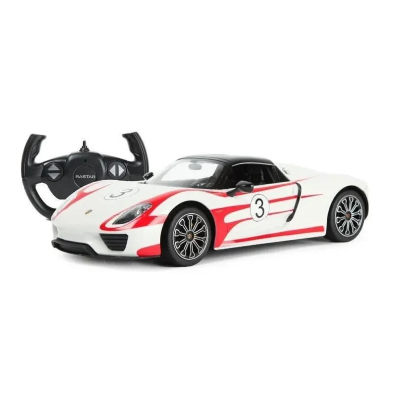 Радиоуправляемая машина Porsche 918 Spyder Performance на радиоуправлении, масштаб 1:14, 2 цвета, Rastar (70710) 2