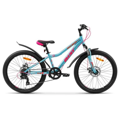 24-13 Велосипед Aist Rosy Junior 24 фута 1,1 бирюзовый (24-13)