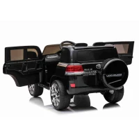 Детский электромобиль Toyota Land Cruiser (JJ2022/2 Черный) 8