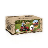 Tractor cu pedale pentru copii, Dolu (8050) 3