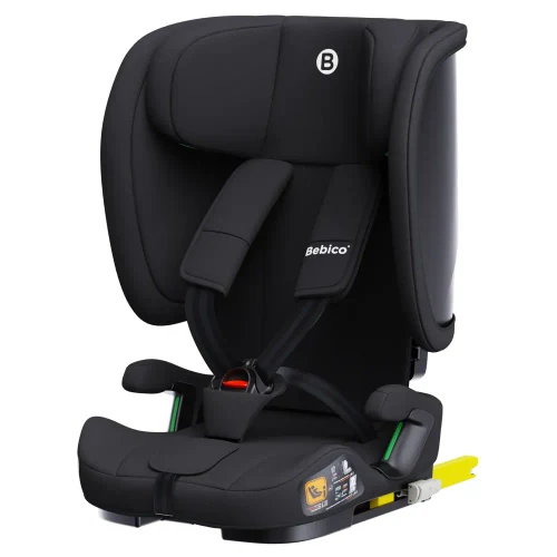 Автокресло детское 76–150 см, Bebico (P006F PRO черный)