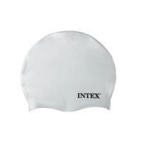 Силиконовый шлем для плавания, 3 цвета, от 8 лет, Intex (55992) 3