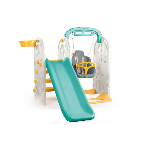 Игровой центр 4 в 1 с горкой и горкой, Dolu (2623)