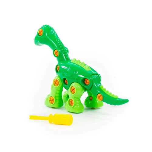 Constructor dinozaur Diplodocus – 35 piese, Polesie (77165)