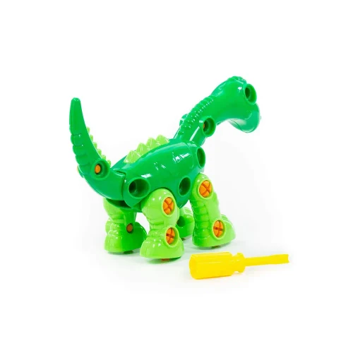Constructor dinozaur Diplodocus – 35 piese, Polesie (77165)