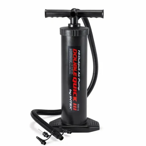 Ручной насос Double Quick III, 48 см, шланг с 4 насадками, Intex (68615)
