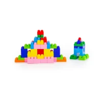 Constructor pentru copii Gigant, 162 piese, Polesie (7710) 4