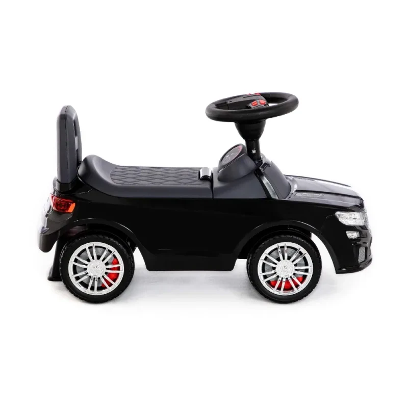 Детский Tolocar SuperCar с музыкальным рулем, черный, Полесье (84613) 6