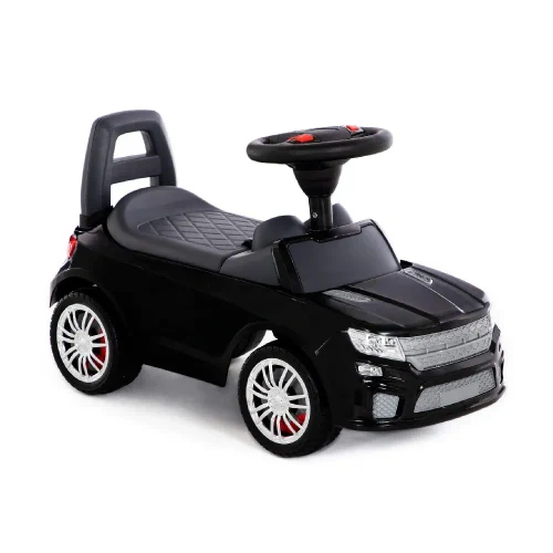 Детский Tolocar SuperCar с музыкальным рулем, черный, Полесье (84613)