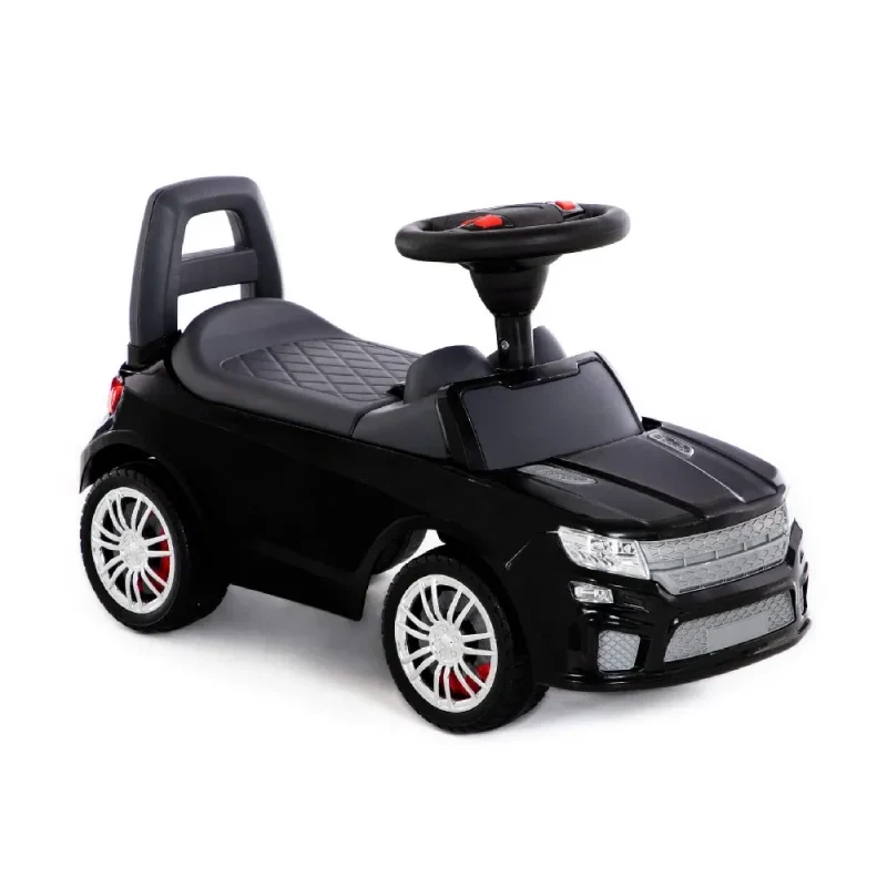 Детский Tolocar SuperCar с музыкальным рулем, черный, Полесье (84613) 3