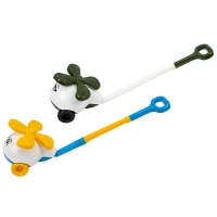 Игрушка-вертолет-толкатель с ручкой, Технок (9420) 3
