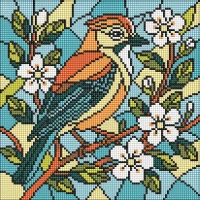 Алмазная мозаика Гаита в цветном стекле, 30×30 см, Идейка (АМО8317) 2