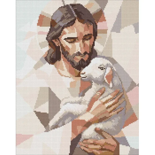 Mozaic cu diamante Armonia luminii, 40×50 cm, Ideyka (AMO8189)