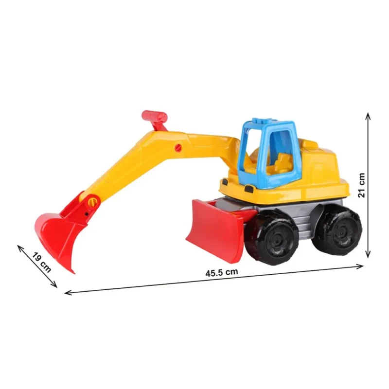 Excavator pentru copii cu cupă frontală, Technok (6290) 3