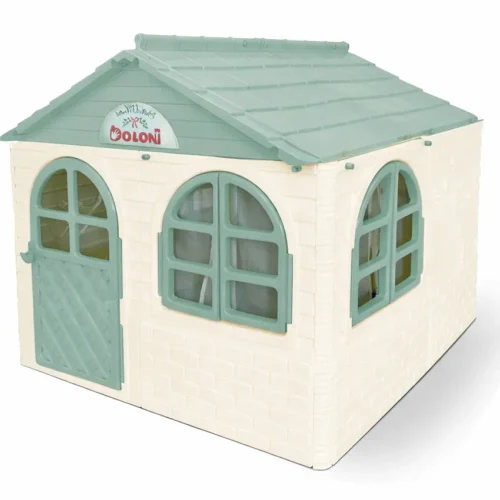 Игровой домик для детей 138×130×120 см, зеленый, Doloni (02550/2)