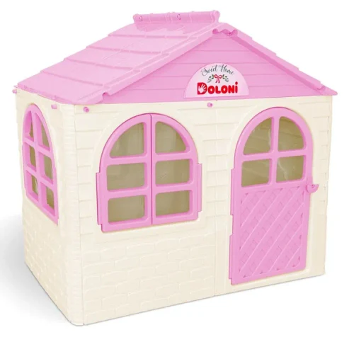 Игровой домик для детей 129×78×120 см, розовый, Doloni (02550/14)