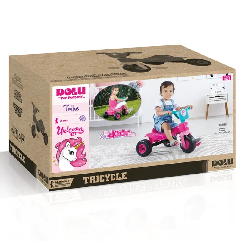 Tricicletă pentru copii Unicorn, Dolu (2529) 7
