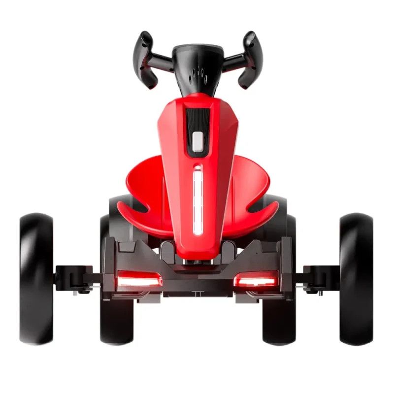 Kart electric pentru copii cu telecomandă, roșu (74187) 2