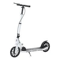 RTM Scooter 2-колесный ручной тормоз с регулируемым рулем Белый самокат RTM (97438)