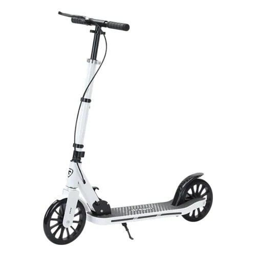 RTM Scooter 2-колесный ручной тормоз с регулируемым рулем Белый самокат RTM (97438)