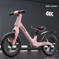 Bicicletă fără pedale pentru copii, 12′ roz (79363) 2