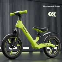 Bicicletă fără pedale pentru copii, 12′ verde (81639) 2