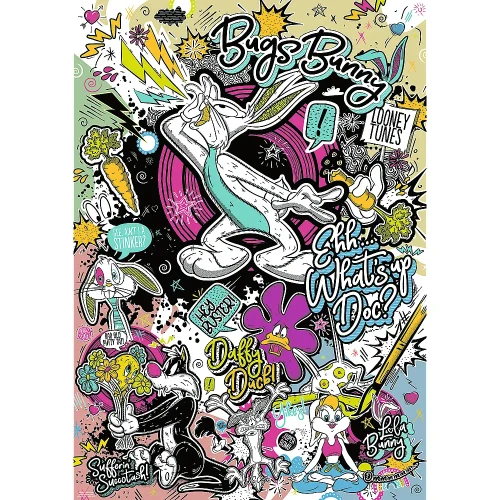 Looney Tunes, 1000 предметов Premium Plus (12066)