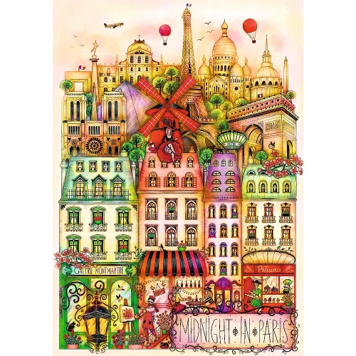 Полночь в Париже: 1000 предметов Premium Plus (12073)