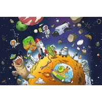 Трефлик в космосе, 100 предметов UFT (16542) 2