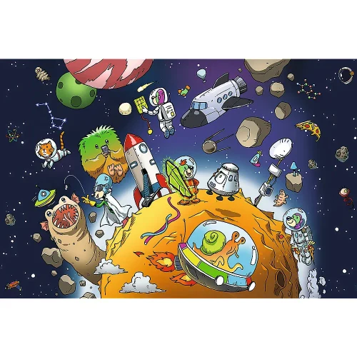 Трефлик в космосе, 100 предметов UFT (16542)