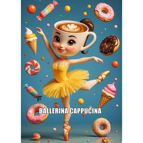 BrainRots Ballerina Cappuccina, 200 шт. (13362)