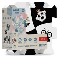 Puzzle din spumă – Contrastul dintre bebeluși și urs 2023 (61616)