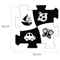 Puzzle din spumă – Contrastul dintre bebeluși și urs 2023 (61616) 3