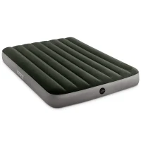Saltea gonflabilă Full Downy cu pompă de picior încorporată, 137×191×25 cm, max. 272 kg, Intex (64762) 2