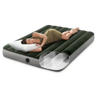 Saltea gonflabilă Full Downy cu pompă de picior încorporată, 137×191×25 cm, max. 272 kg, Intex (64762) 7