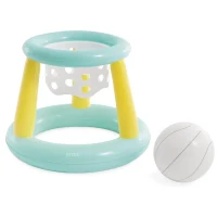 Set de joacă gonflabil pentru baschet în apă, cu coș și minge, 86×64 cm, 6+ ani, Intex (56500)
