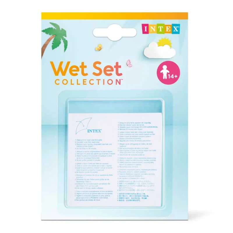 Kit de reparație cu petice adezive 7×7 cm, 6 buc., Intex (59631) 3