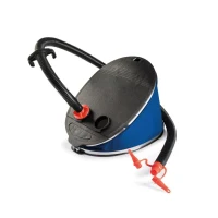 Pompă de picior Giant Bellows 30 cm, 5 L, furtun cu 3 duze, Intex (68610)