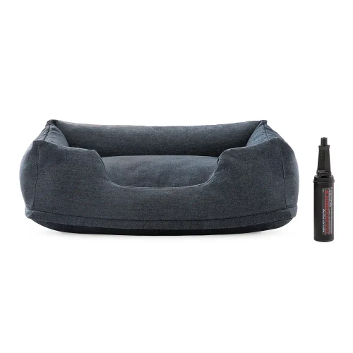 Надувная лежанка с насосом, 79×58×22 см, Intex (48701)